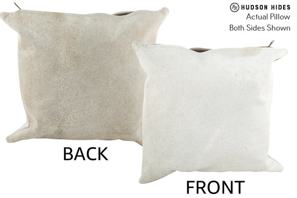 Grey Cowhide Pillow #37126