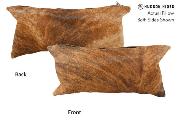 Medium Brindle Cowhide Pillow #37504