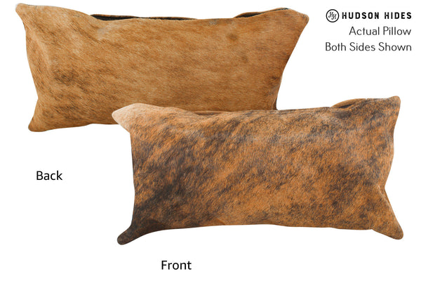 Medium Brindle Cowhide Pillow #37567