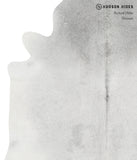 Medium Grey Cowhide Rug #37892