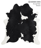 Black and White Cowhide Rug #38194