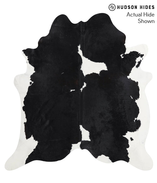 Black and White Cowhide Rug #38194