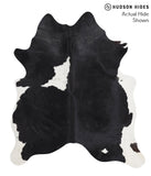 Black and White Cowhide Rug #38215