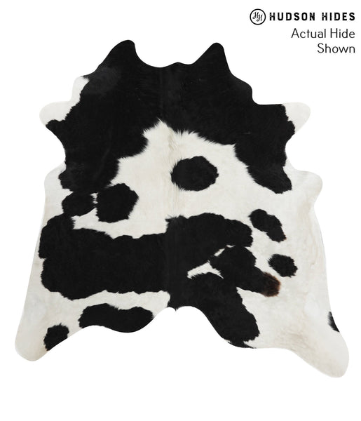 Black and White Cowhide Rug #38295