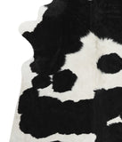 Black and White Cowhide Rug #38295