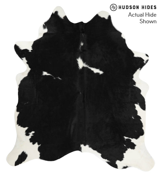 Black and White Cowhide Rug #38316