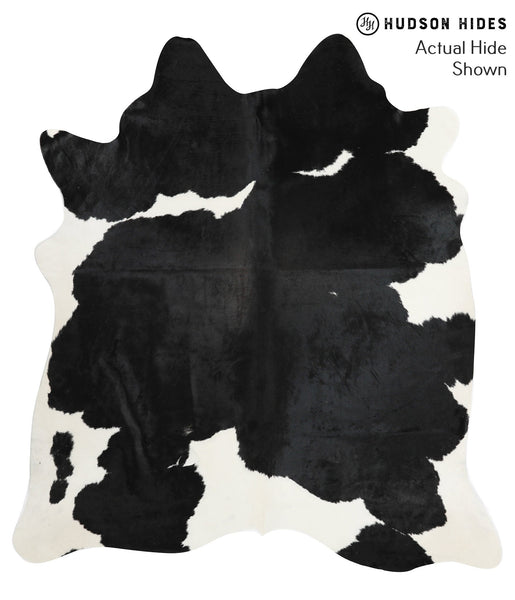Black and White Cowhide Rug #38320