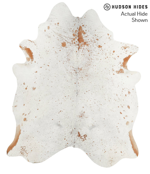 Salt and Pepper Brown Cowhide Rug #38378