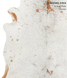 Salt and Pepper Brown Cowhide Rug #38378