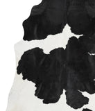 Black and White Cowhide Rug #38384