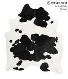 Black and White Cowhide Rug #38458