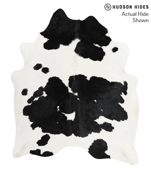 Black and White Cowhide Rug #38458
