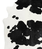 Black and White Cowhide Rug #38458