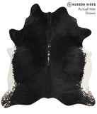 Black and White Cowhide Rug #38598