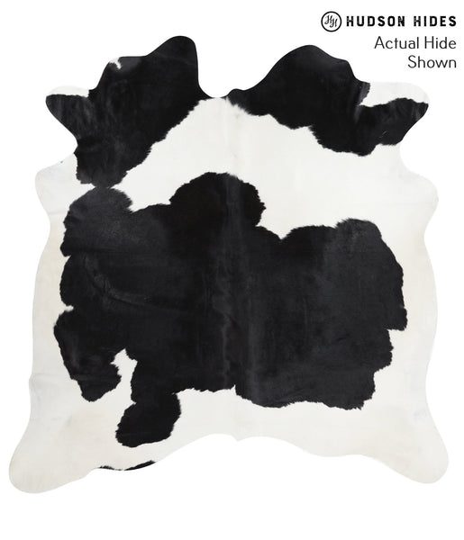 Black and White Cowhide Rug #38674