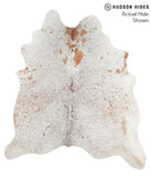 Salt and Pepper Brown Cowhide Rug #38742
