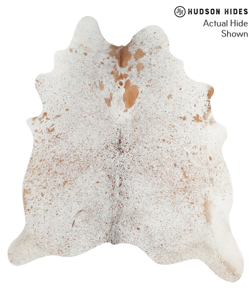 Salt and Pepper Brown Cowhide Rug #38742