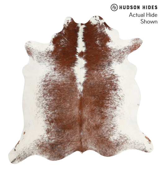 Salt and Pepper Brown Cowhide Rug #38758