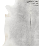 Medium Grey Cowhide Rug #38849