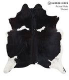 Black and White Cowhide Rug #38987