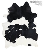 Black and White Cowhide Rug #39023