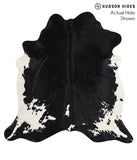 Black and White Cowhide Rug #39101