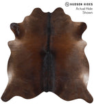 Chocolate Cowhide Rug #39158