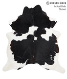 Black and White Cowhide Rug #39250