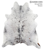 Salt and Pepper Black Cowhide Rug #39306