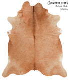 Solid Brown Cowhide Rug #39352