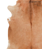 Solid Brown Cowhide Rug #39352
