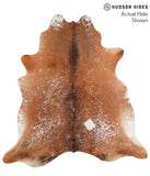 Salt and Pepper Brown Cowhide Rug #39374