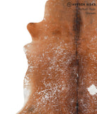Salt and Pepper Brown Cowhide Rug #39374