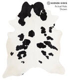 Black and White Cowhide Rug #39528