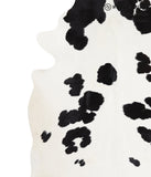 Black and White Cowhide Rug #39528