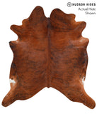 Medium Brindle Cowhide Rug #39549