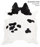 Black and White Cowhide Rug #39559