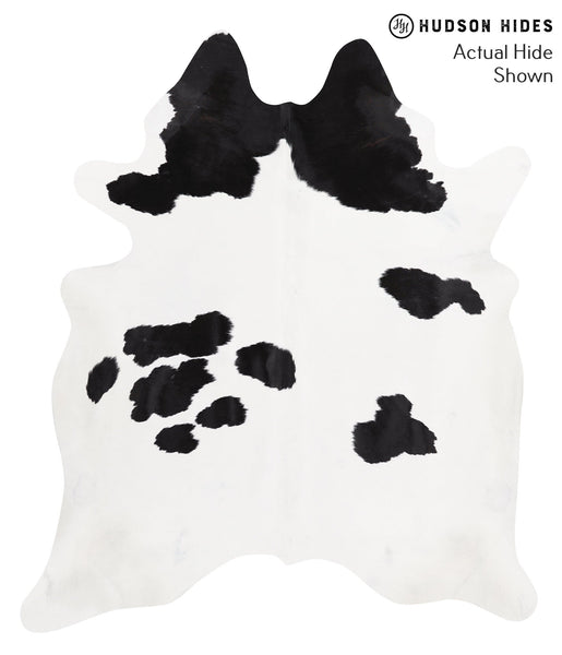 Black and White Cowhide Rug #39559