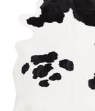 Black and White Cowhide Rug #39559