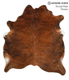 Medium Brindle Cowhide Rug #39599