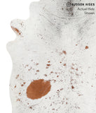 Salt and Pepper Brown Cowhide Rug #39603