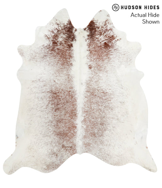 Salt and Pepper Brown Cowhide Rug #39604