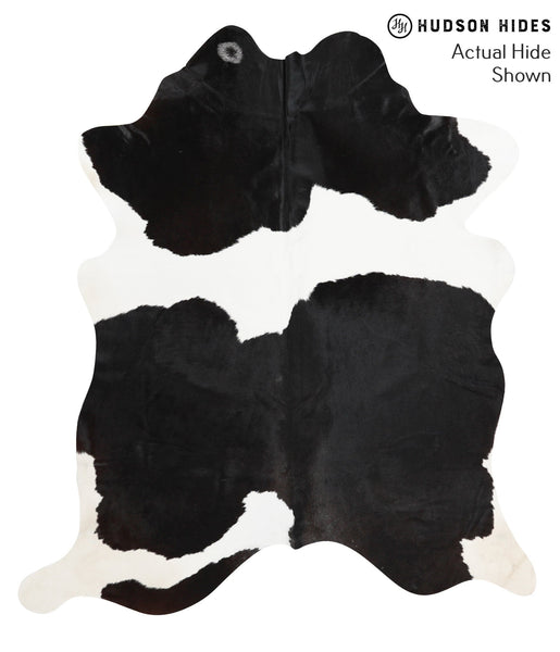 Black and White Cowhide Rug #39631