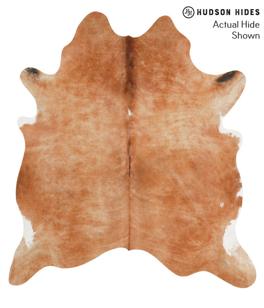 Solid Brown Cowhide Rug #39637