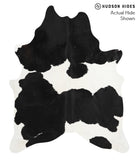 Black and White Cowhide Rug #39700