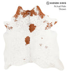 Salt and Pepper Brown Cowhide Rug #39709