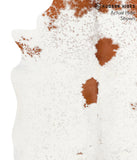 Salt and Pepper Brown Cowhide Rug #39709