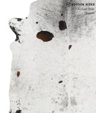 Salt and Pepper Brown Cowhide Rug #39796