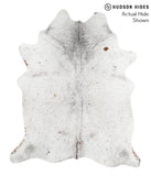 Salt and Pepper Black Cowhide Rug #39901