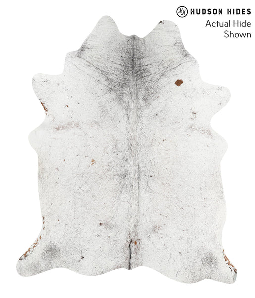 Salt and Pepper Black Cowhide Rug #39901